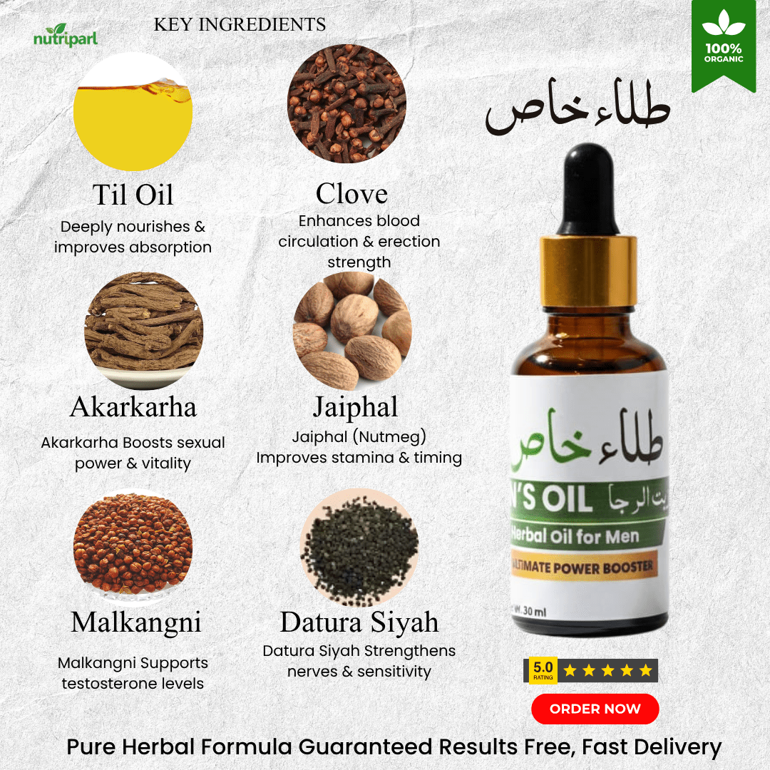 Till-e-Khas Men’s Oil – 30ml ( طلاء خاص)